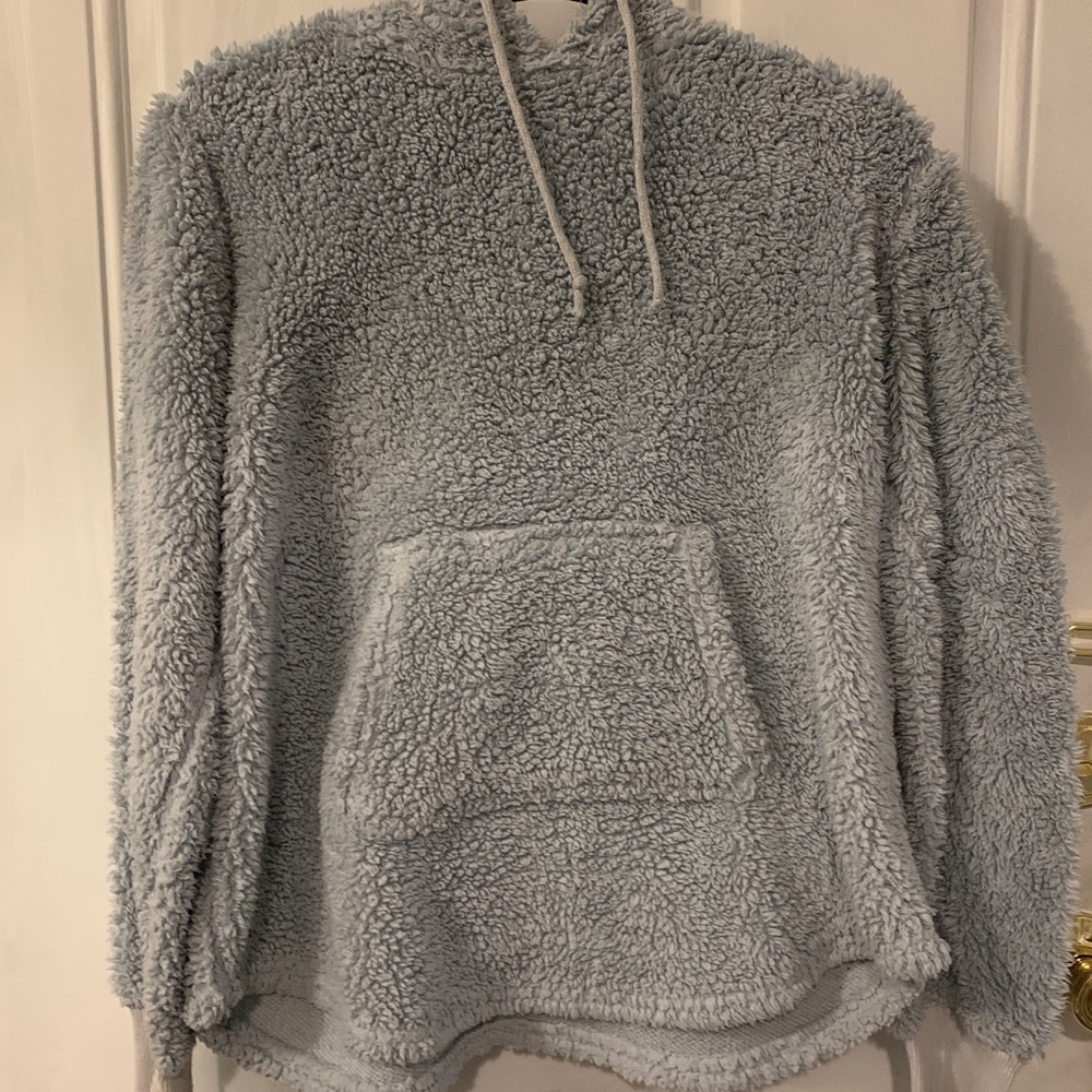 Fuzzy sweater!